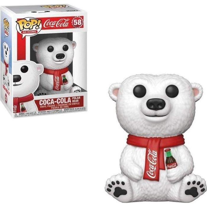 Figurine Funko Pop! Ad Icons - Coca-Cola : Polar Bear