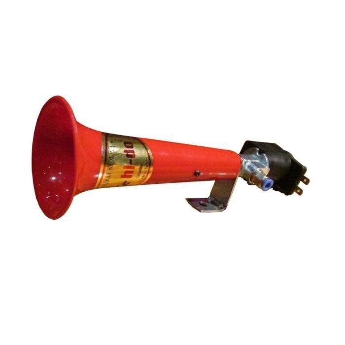 Klaxon Turc d'Origine 24V Hi-Do 400Hz 125db pour Voiture Camion Tracteur Auto