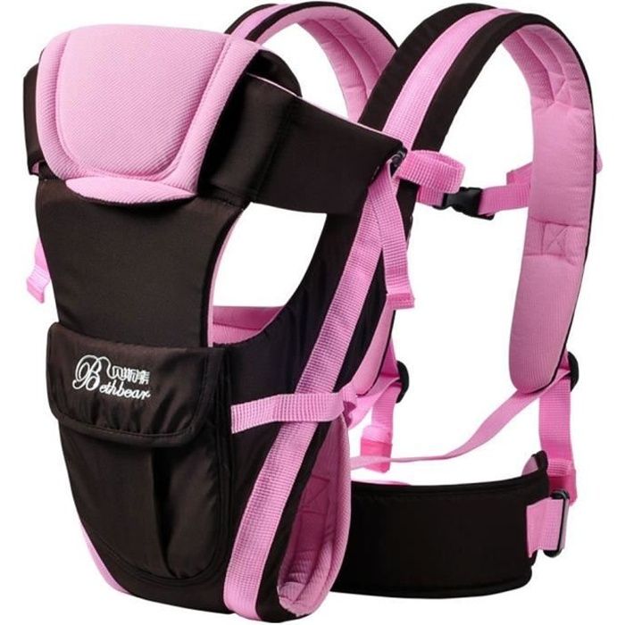 Nouveau-né Porte bébé réglable Sling Wrap Baby Carrier sac à dos