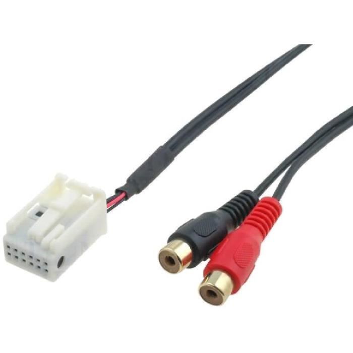 Cable Autoradio Adaptateur RCA - Citroen ap04