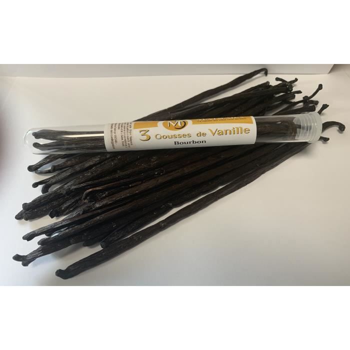 Vanille de MADAGASCAR MATSARA Bourbon 3 Gousses