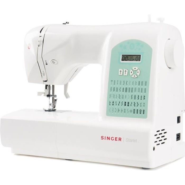 Singer Machine à coudre Starlet Blanc 6660