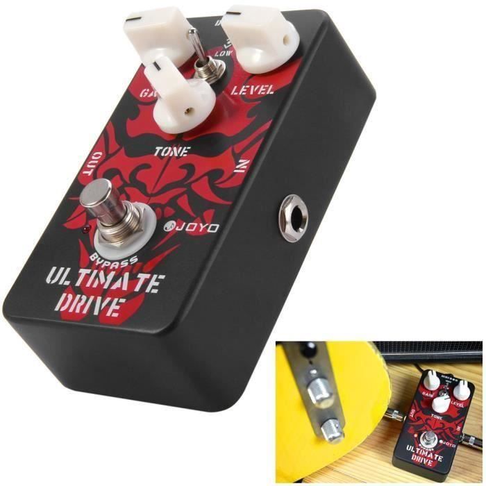 Pédale d'effet pour Guitare acoustique Son AMP JF-02 True Bypass American Sound Simulateur d’amplificateur à Pédale pour Guitare