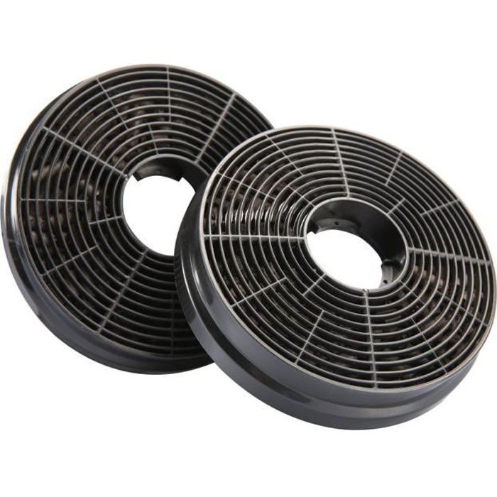 CIARRA CBCF003 Filtre à Charbon - 2pcs - Hotte de cuisine d'accessoire - Filtre Actif de remplacement