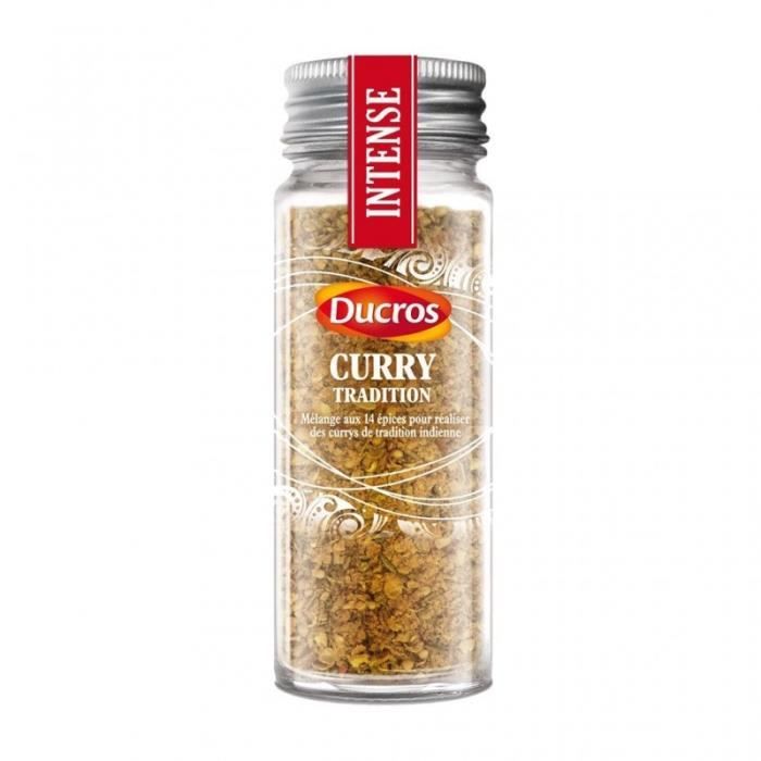 Ducros Torréfié Curry Tradition Mélange aux 14 Épices Intense 39g (lot de 3)