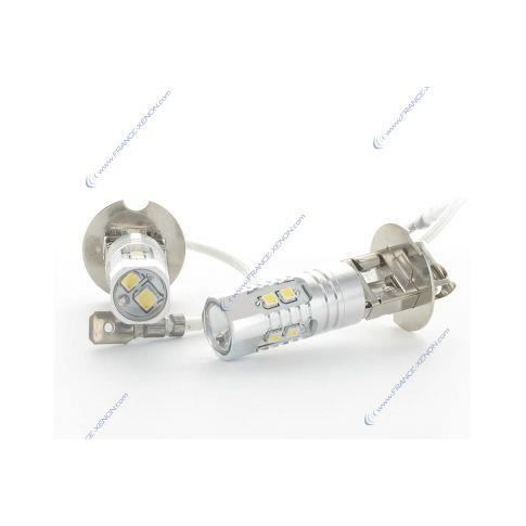 2 x Ampoules H3 10 LED SS HP