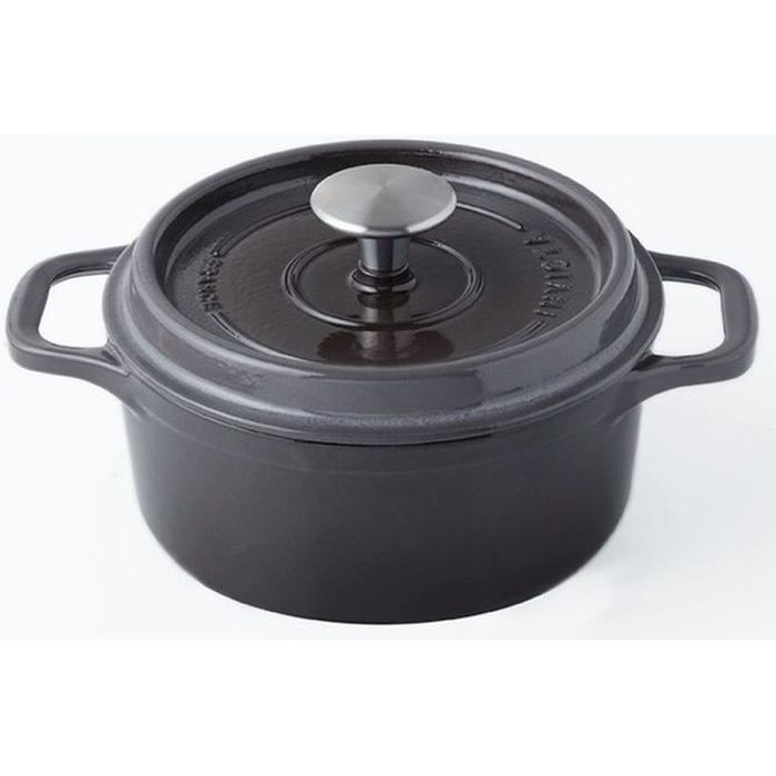 INVICTA Cocotte ronde - Ø 32 cm - Taupe - Tous feux dont induction