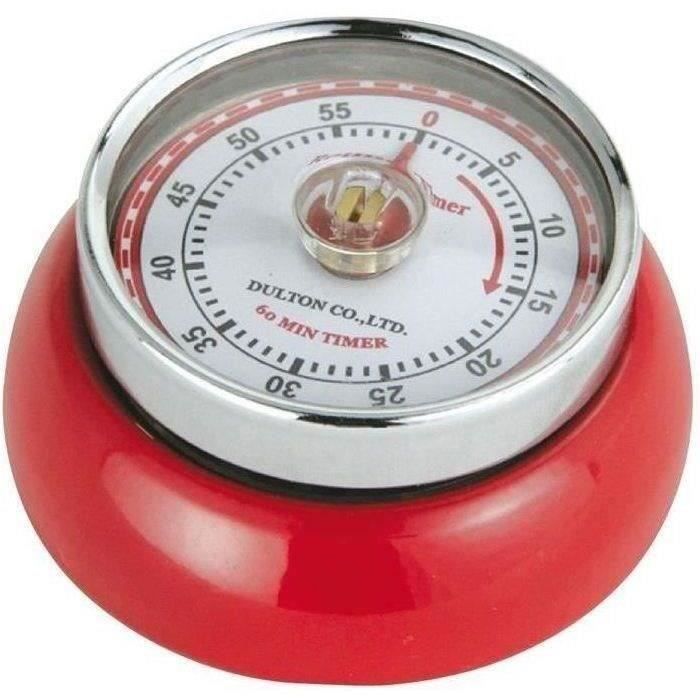 Minuteur de cuisine Speed - rouge