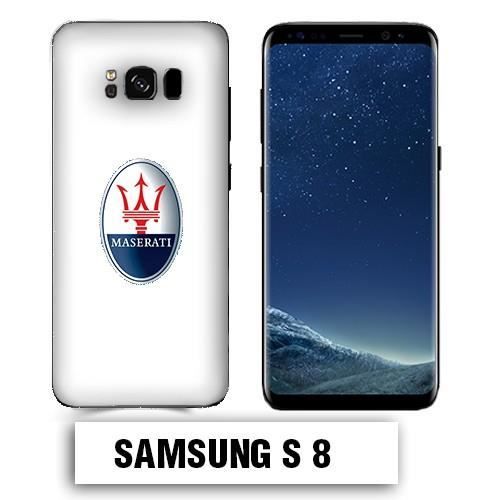Coque Samsung S8 logo Maserati