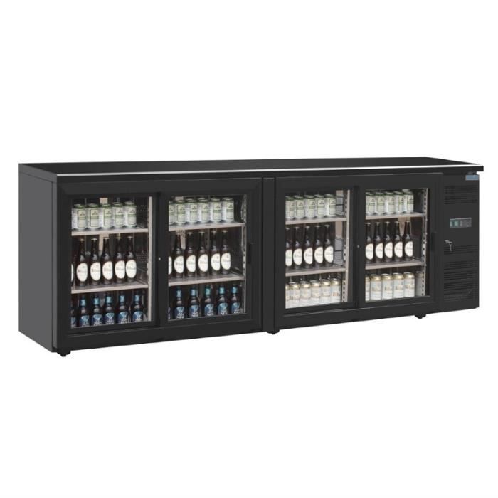 Arrière Bar Vitré Réfrigéré 288 Bouteilles 4 Portes - Polar