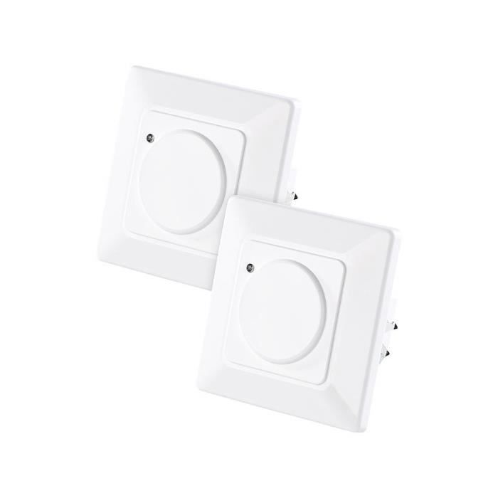 2 interrupteurs automatiques avec détecteur de mouvement - Radar