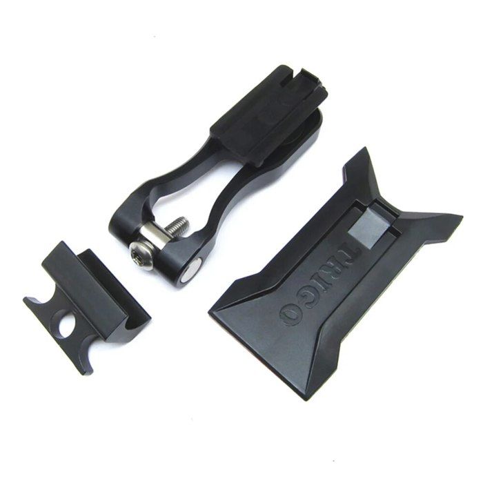 Support De Phare Avant Pour Couronne De Fourche Noir Vélo