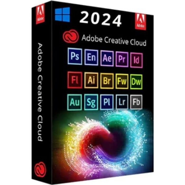 Adobe Creative Cloud Collection 2024 v05.04.2024 abonnement annuelle a télécharger