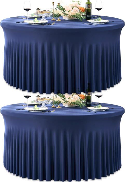 lot-de-2-nappes-rondes-extensibles-en-lasthanne-bleu-marine-pour-table