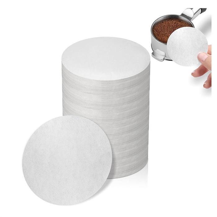 Papier Filtre Café 53 Mm - 800 Pièces Non Blanchi - Pour Machine à Espresso - 7
