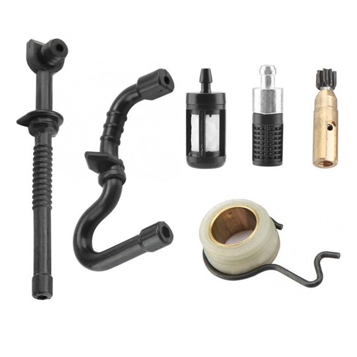 Kit De Pompe à Huile Pour Tronçonneuse Stihl MS180, MS170, 018, 017 - Inclut Engrenage, Filtre, Tuyaux