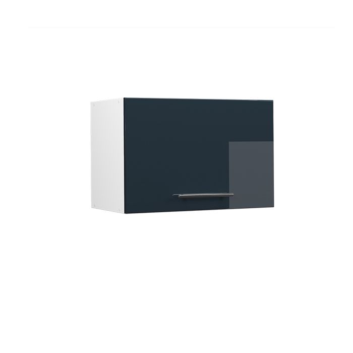 Elément haut de cuisine Fame-Line 60cm Plat Bleu foncé brillant/Blanc Vicco 49567