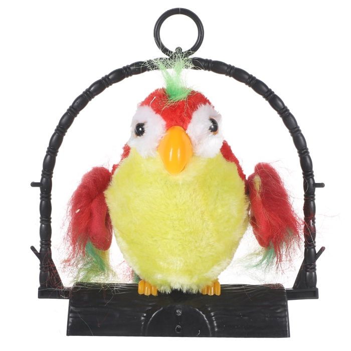 Peluche - Parlant Perroquet - Répète Ce Que Vous Dites - Jouet Electronique - Jeux