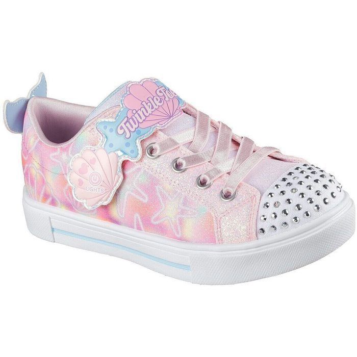 Skechers Baskets Skechers Twinkle Sparks - Und Rose Fille