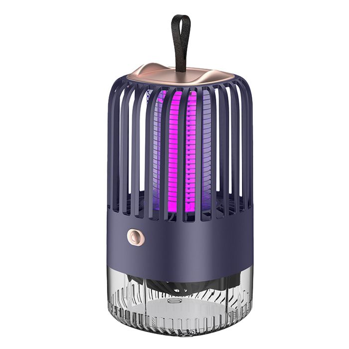 Piège à insectes et mouches étanche pour intérieur et extérieur anti-moustiques à lumière UV
