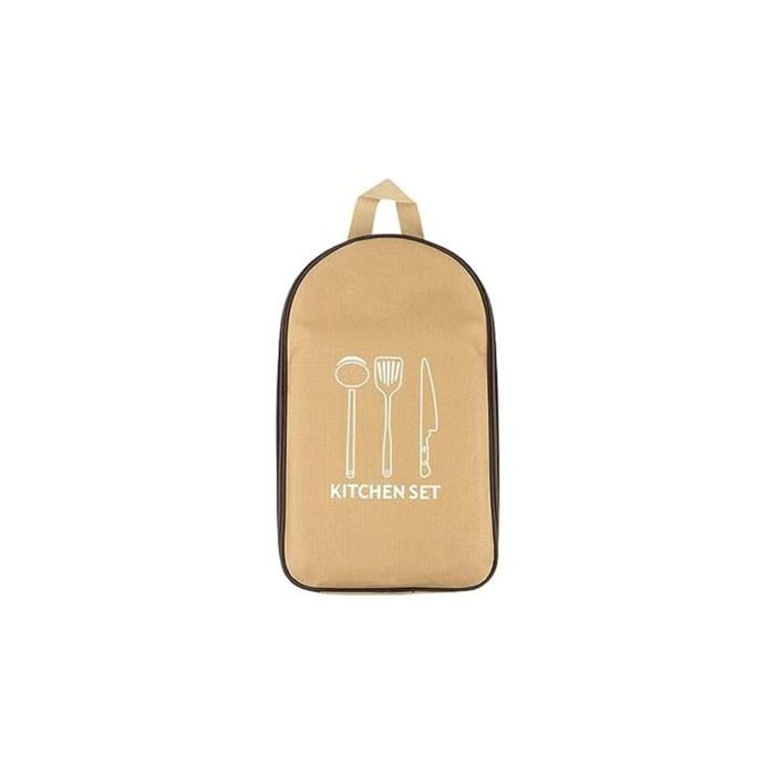 36×22.5cm Organisateur dustensiles de Camp Sac Couverts Rangement Vaisselle Cuisine Suspendu pour Camping Cuisine Pique-Nique B