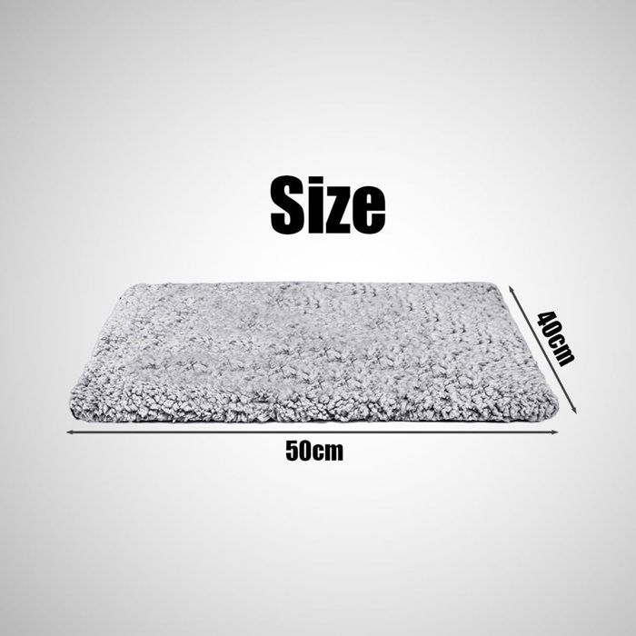 Meilleurs prix pour Tapis isolant et chauffant pour animaux de compagnie confortable et chaud idéal pour garder vos animaux au chaud. (40 x 50 cm)