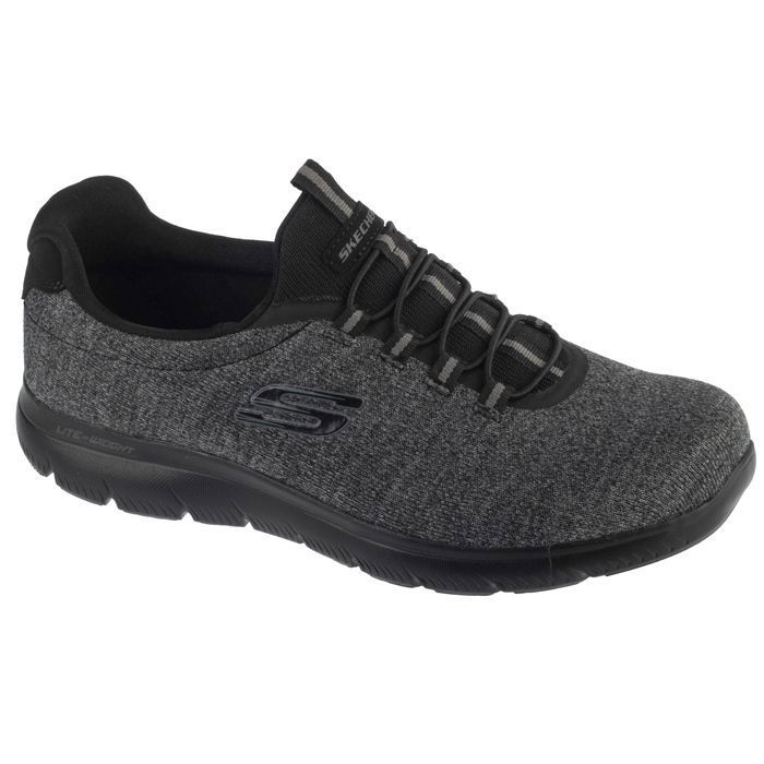 Skechers Baskets Homme - Noir - Skechers Summits - Forton