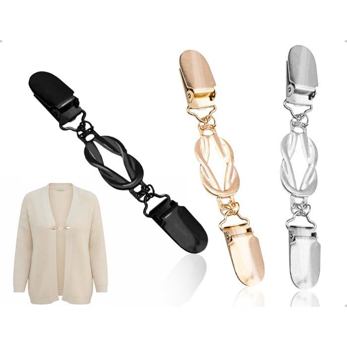 Pinces vêtements-3 Multicolore -Pour pulls cardigans mitaines vestes écharpes chemises pantalons personnes âgées Aucunely