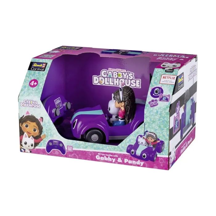 Voiture RC Gabbys Dollhouse Carlita Gabby et Pandy