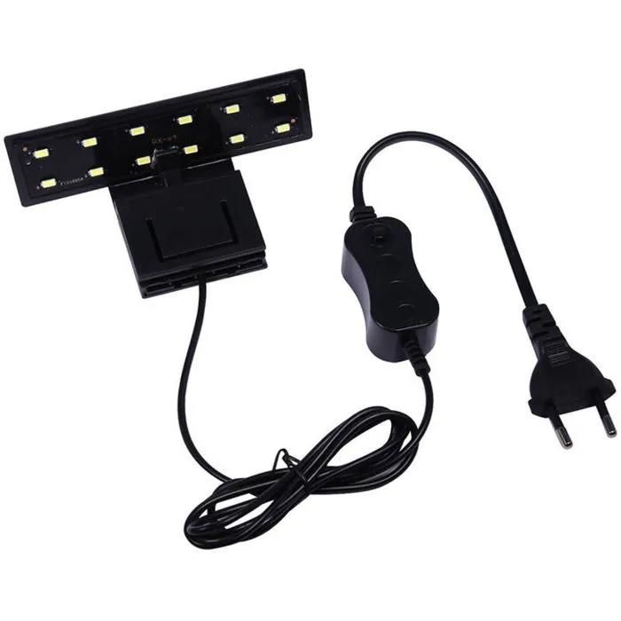 Lampe Led à pince pour aquarium petite lampe déclairage pour plantes aquatiques économe en énergie taille mini