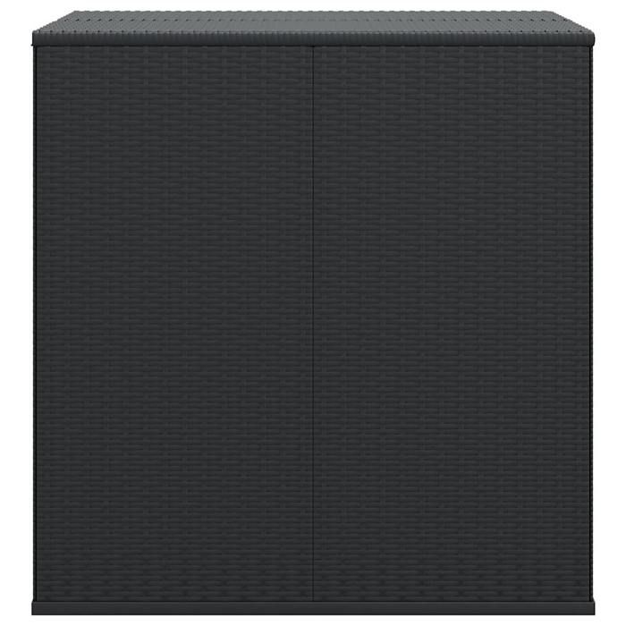 Soldes d’automneNoir Meuble Coffre de jardin - Boîte à coussins de jardin - résine tressée 100x97 5x104cm Noir 2553270716085 Soldes d’automneNoir Meuble Coffre de jardin - Boîte à coussins de jardin - résine tressée 100x97 5x104cm Noir 2553270716085
