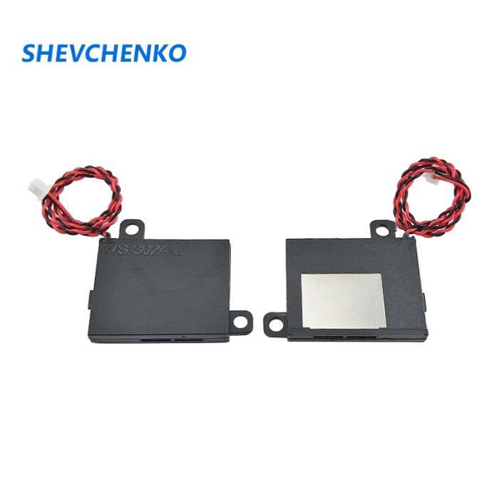 10 Haut-parleurs à Cavité Carrée 8 Ohm 2W – Pour Ordinateur Portable, Remplacement DIY, Modèle 3525, Noir Et Rouge - 4