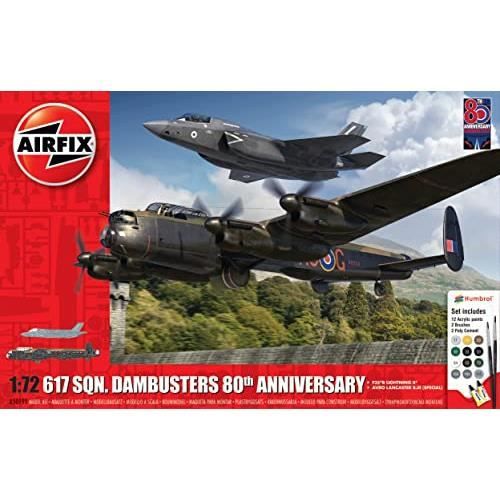 Airfix Kit De Maquette – Croiseur De Sauvetage En Mer 1/72, Avec Pinceau, Colle Et 4 Couleurs