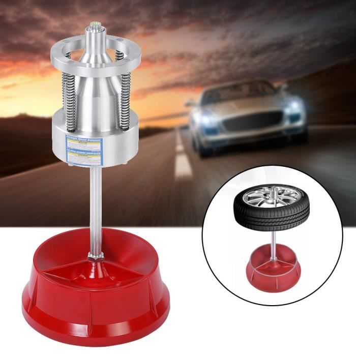 Équilibreur De Pneus Portable Rouge Avec Niveau à Bulle - Changeur Roue Robuste