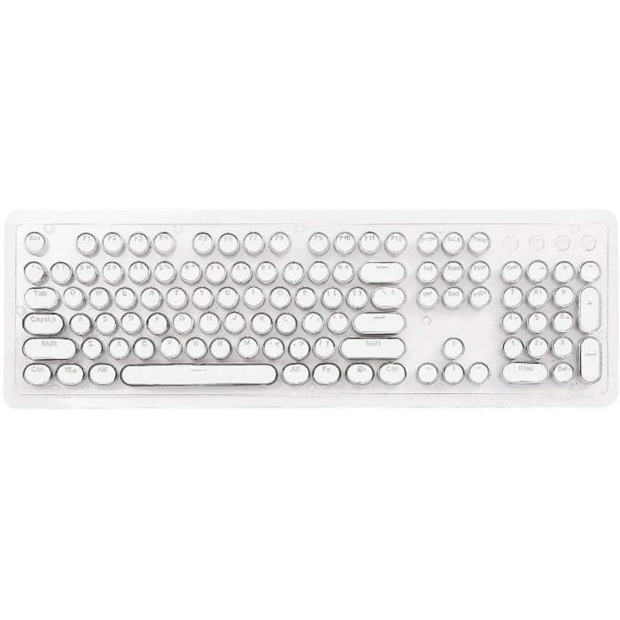 Keycaps Rétro Machine écrire Keycaps Rétro Style Machine à Écrire