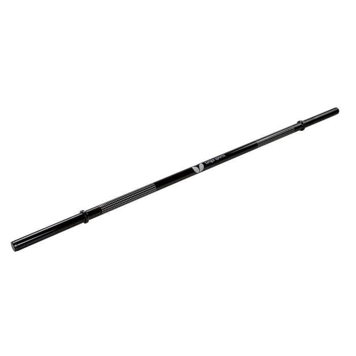 Barre de musculation Tanga sports - noir/vert - 140 cm