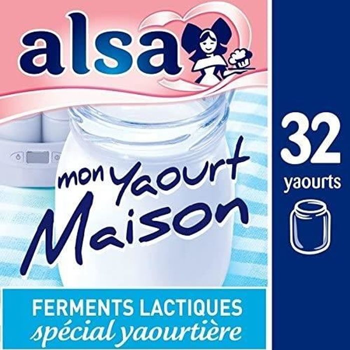 Alsa Préparation Mon Yaourt Maison( lot de 2)