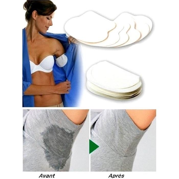 Lot De 26 Patchs Aisselles - Anti Transpiration Et Auréoles Invisibles - Discrétion Totale