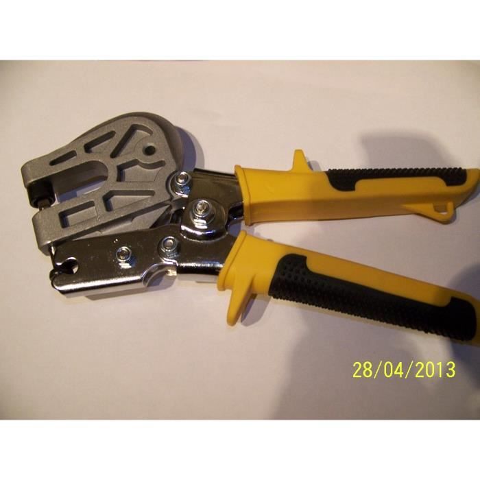 Pince A Sertir Rails Placo Achat Vente Pince Electricien Pince A Sertir Rails Placo Cdiscount