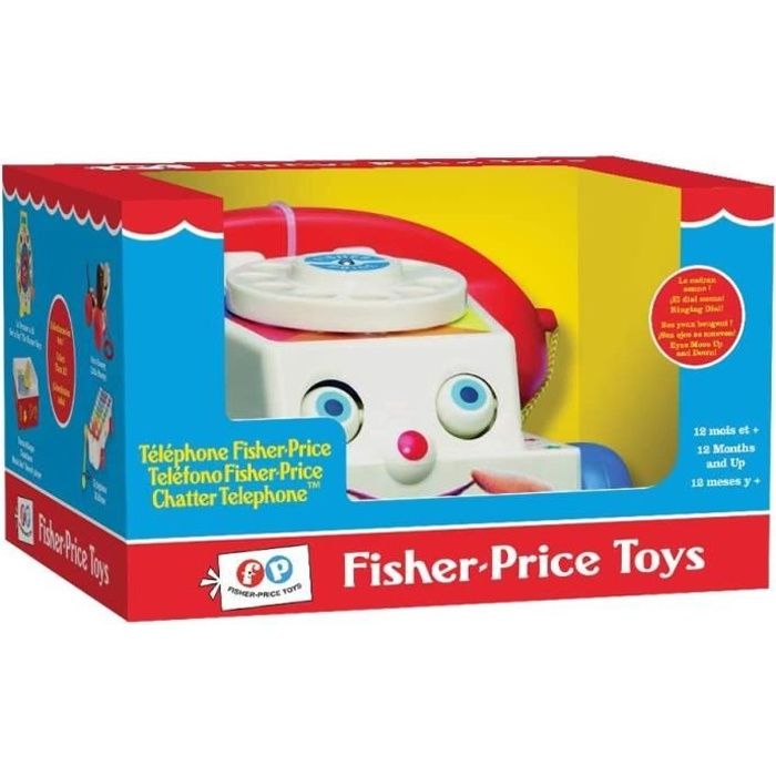 Telephone A Tirer Fisher Price Cdiscount Jeux Jouets