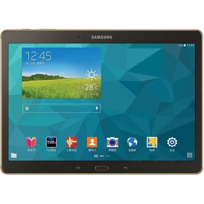Tablette Tactile Samsung Galaxy Tab S 10.5 pouces T805 4G + WIFI