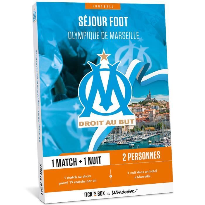 Tick'n Box - Coffret Cadeau - Olympique de Marseille Séjour - 2