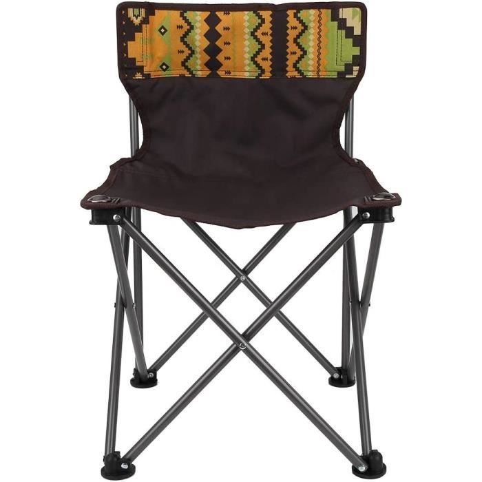 Tabouret Camping Pliant, Mini Tabouret Pliant Portable Chaise Pliante Portable Pour Le Camping La Peche Les Voyages 90688342