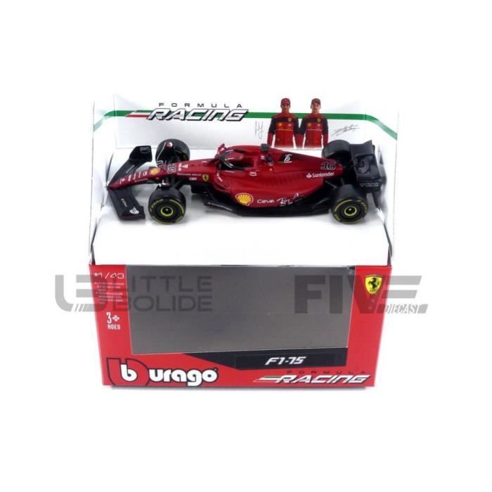 BBURAGO Race Collection 1:43 – Coche Miniatura Con Soporte Y Caja De Cristal, Surtido De 12 Modelos