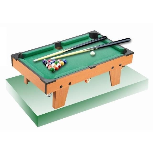 Jeu De Billard Mini Portable ColorBaby – Table 44,5 Cm Avec Accessoires | Billard Enfant & Famille Dès 3 Ans