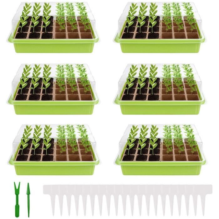 3 Pièces Distributeur Graines Semis Précis + Punch - Semoir Manuel Pour Jardin Légumes Fleurs