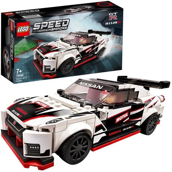 LEGO® Speed Champions 76896 Nissan GT-R NISMO, Maquette Voiture de Course,  Jouet Fille Garçon 7 ans et plus - Cdiscount Jeux - Jouets