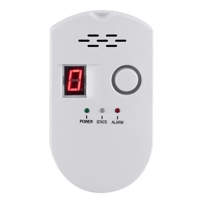 Nouveau détecteur de gaz naturel Alarme Détecteur de fuite Home propane fuite Capteur d/'alerte