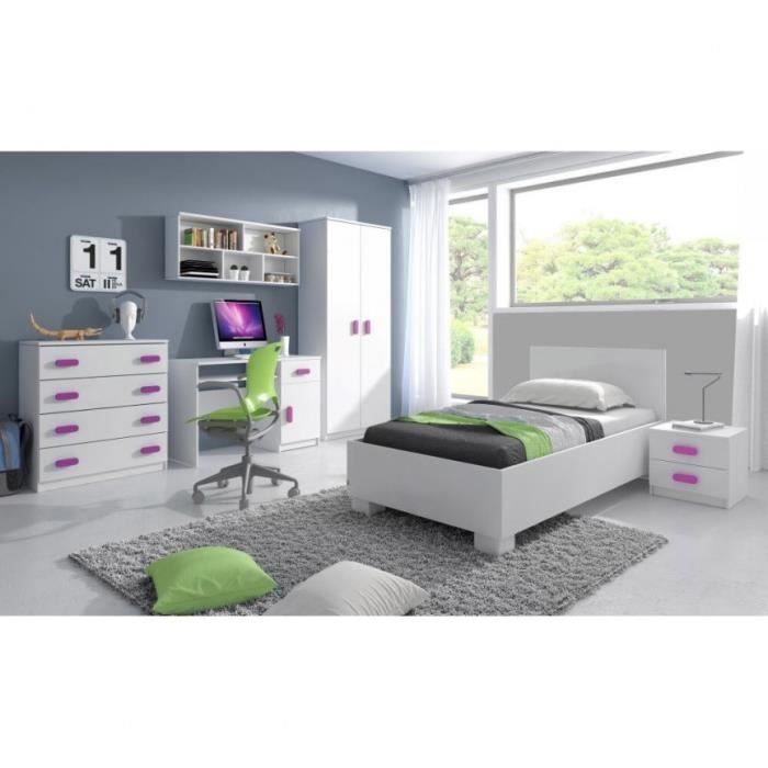 Chambre D Enfant Lola Lit Chevets Commode Chambres D Enfant Cdiscount Puericulture Eveil Bebe