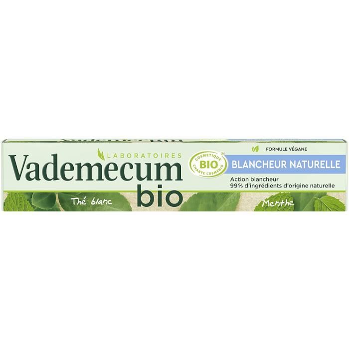 Hygiène dentaire Vademecum - Dentifrice Bio - Blancheur Naturelle - 75 ml 841378